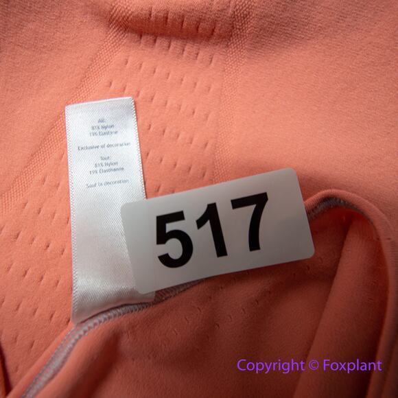 Ivivva *discoloration* tank top orange red, women size 12 - Picture 14 of 14